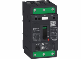 Schneidere Schneider Tesys GV4PE115B Switch Magnetotermic Motor GV4, 3 pole, 115a, ICU = 25ka, páka, Everlink Grey Clamps