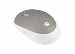 Natec optická myš HARRIER 2/1600 DPI/Kancelářská/Optická/1 600 DPI/Bezdrátová Bluetooth/Bílá-šedá