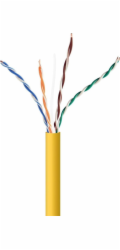 Gembird UPC-5004E-SOL-Y síťový kabel Žlutá 305 m Cat5e U/UTP (UTP)