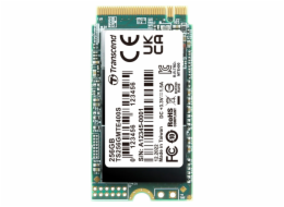 Transcend MTE400S - SSD - 256 GB - interní - M.2 2242 - PCIe 3.0 x4 (NVMe)