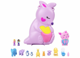 Figurka Mattel Polly Pocket Mama & Joey Kangaroo Pocket