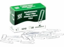 Odolné DURABLE Briefklammern 32 mm verzenkt 100 Stück