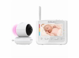 EVOLVEO NL4, dětská chůvička s nočním světlem a otočnou kamerou