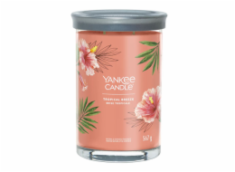 Svíčka ve skleněném válci Yankee Candle, Tropický vánek, 567 g