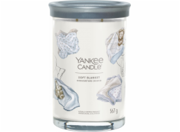 Svíčka ve skleněném válci Yankee Candle, Jemná přikrývka, 567 g