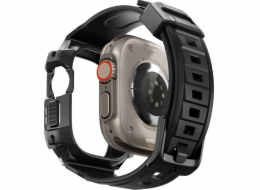 Spigen Spigen Rugged Armor Pro – Řemínek s pouzdrem pro Apple Watch Ultra 49 mm (černý)