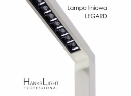 HanksLight stojací lampa LED lampa, HanksLight, stojící, hliník, 1200 * 2146 mm, up21W/down36W, 4000K