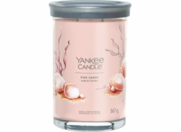 Svíčka ve skleněném válci Yankee Candle, Růžové písky, 567 g
