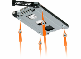 EZ-Slide Nano Tray MB998TK-B, přihrádky na mechaniky