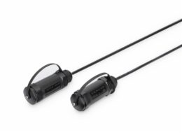 DIGITUS Připojovací kabel 4K HDMI AOC, ochranný kryt pro zástrčky IP 68; 30 m, 4K*2K@60HZ