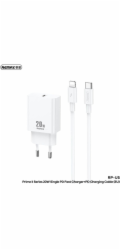 Remax USB kabel SÍŤOVÝ REMAX PRIME II SERIES 20W RP-U5 + USB-C/LIGHTNING CABLE 1M