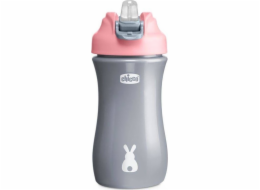 Chicco 144808 LAHVIČKA S MĚKKÝM VÝPLNÍKEM 350ML 2L GIRL