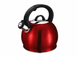 Konvice pískací nerez 3 L Burgundy Metallic Line BH-1074