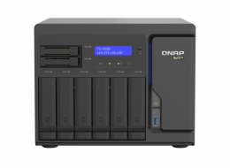 QNAP TS-h886-D1602-8G (Xeon 3,2GHz, ZFS, 8GB ECC RAM, 6x3,5"+2x 2,5", 2xPCIe, 4x 2,5GbE, 2xM.2 NVMe)
