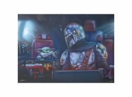  Thomas Kinkade Studios: Star Wars The Mandalorian – Dva na cestě, Puzzle