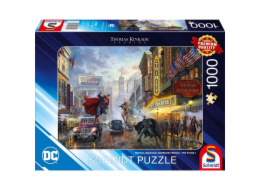 Schmidt Spiele Thomas Kinkade Studios: DC - Batman, Superman a Wonder Woman – Trojice, Puzzle