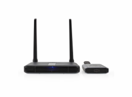 Nedis VTRA3460GY - Sada pro bezdrátový přenos HDMI™ signálu| 1080p | 2,4 - 5 GHz | 30 m | 1.65 Gbps | Wi-Fi | Šedá