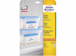 Avery Zweckform ETYK.ZF 7971 PRO MRAŽENÉ POTRAVINY ŠTÍTEK 38,1X21,2MM - L7971-25