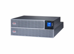 APC Easy UPS On-Line - UPS (k montáži na regál) - AC 230 V - 1800 Watt - 2000 VA - lithium-iontová - RS-232, USB - výstupní konektory: 6 - 4U - 19" - černá se stříbrnou - pro Modbus Card SRVSMB001
