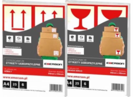 Emerson EMERSON LABELS A4 99 X 99 MM TOP (25)