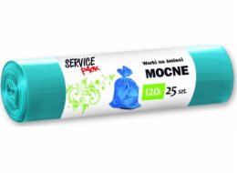 Stella Pack Pytle na odpadky 120 l LDPE SILNĚ MODRÁ (25)
