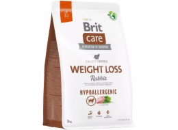 BRIT Care Hypoallergenic Adult Weight Loss Rabbit - dry dog food - 3 kg
