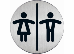 Odolná PIKTOGRAMOVÁ WC PRO DÁMY A PÁNY ODOLNÉ