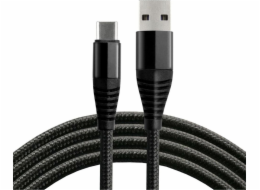 EverActive USB kabel EverActive USB-C kabel CBB-1CHB 1m s podporou rychlého nabíjení až 5A černá