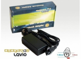 Energy4U zdroj notebooku Energy4U PA11 18,5V / 3,5A (7,4x5,0mm + PIN) 65W, zdroj pro notebook / notebook HP, Compaq