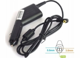 Napájení notebooku Energy4U Energy4U CA31 19V / 4,74A (5,5x3,0mm + PIN) 91W, zdroj do auta pro notebook Samsung