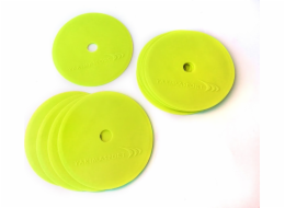 YakimaSport Flat Field markers (značkovací podložky) - sada 10 ks, žluté