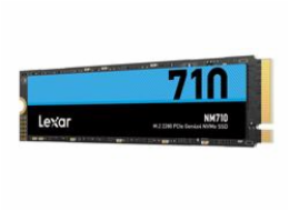 Lexar SSD NM710 PCle Gen4 M.2 NVMe - 500GB (čtení/zápis: 5000/2600MB/s)