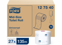 Tork Tork - Toaletní papír do zásobníku s automatickou výměnou role - 135 m
