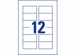 Avery Zweckform vložky pro identifikátory s Avery Zweckform 40 x 75 mm mikroperformace, bílá