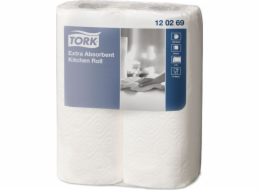 Staples Premium kuchyňský ručník, 23 cm x 15,36 m bílá, balení 2 kusů