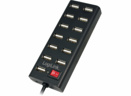 LogiLink 13x USB-A 2.0 USB hub (UA0126)