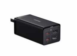 Baseus Nabíječka do sítě GaN5 Pro 2x USB-C/USB-A/HDMI 67W kabel 1.5m/USB-C kabel 1m černá