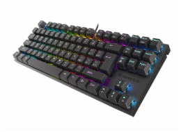 Genesis herní mechanická klávesnice THOR 303/TKL/RGB/Outemu Red/Drátová USB/CZ-SK layout/Černá
