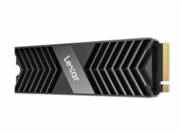 Lexar NM800PRO 1TB, LNM800P001T-RN8NG Lexar SSD NM800PRO PCle Gen4 M.2 NVMe - 1TB (čtení/zápis: 7500/6300MB/s) - Heatsink, černá