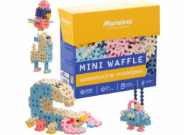 Marioinex MARIOINEX WAFFLES MINI WAFFLE 200ks Cestovatelský pastel