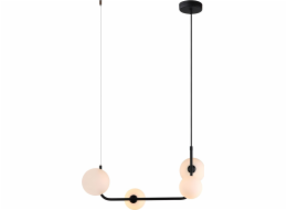Italux Ferrand moderní závěsná lampa černá (MDM-4123/4 BK)