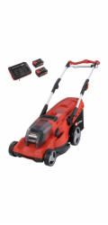 Einhell Professional akumulátorová sekačka na trávu RASARRO 36/40, 36 V (2x18V) (červená/černá, 2x Li-ion baterie 4,0 Ah)