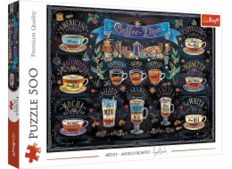 500 dílkové puzzle Čas na kávu