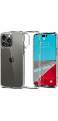Ochranný kryt Spigen Crystal Hybrid pro iPhone 14 Pro transparentní