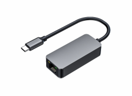 PremiumCord ku31ether03 PremiumCord adaptér USB-C -> LAN RJ45 ETHERNET 2,5G/1000 MBIT Aluminium