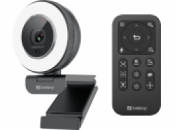 Sandberg Webová kamera, Streamer USB Webcam Pro Elite, černá