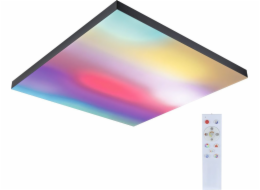 Paulmann Panel Velora Rainbow stropní svítidlo 595x595mm 3520lm RGBW Black 230V