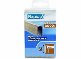 Sponky Rapid Rapid s úzkou korunkou č. 90 (20 mm) - balení 3000 ks.