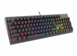 Genesis THOR 303 NKG-1877 Genesis herní mechanická klávesnice THOR 303/RGB/Outemu Red/Drátová USB/US layout/Černá