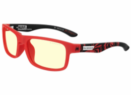 GUNNAR kancelářské/herní brýle ENIGMA - MARVEL SPIDER-MAN MILES MORALES EDITION * jantarová skla * BLF 65 * GUNNAR focus